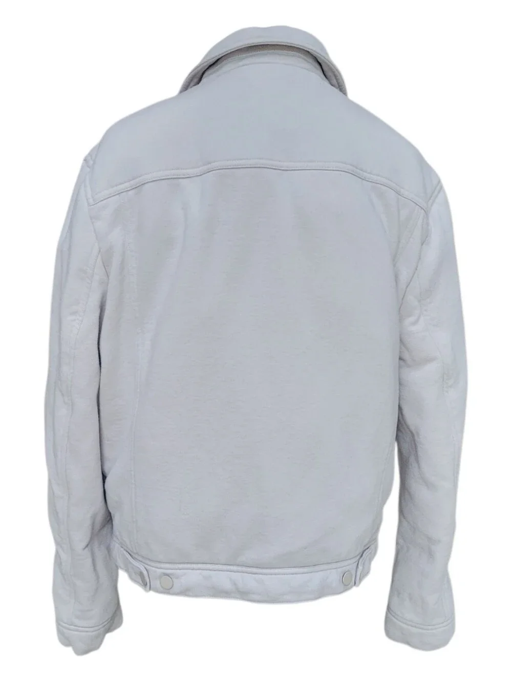 ALO Yoga Cream Neutral Jacket Relaxed Fit Athleisure Unisex Style Size S